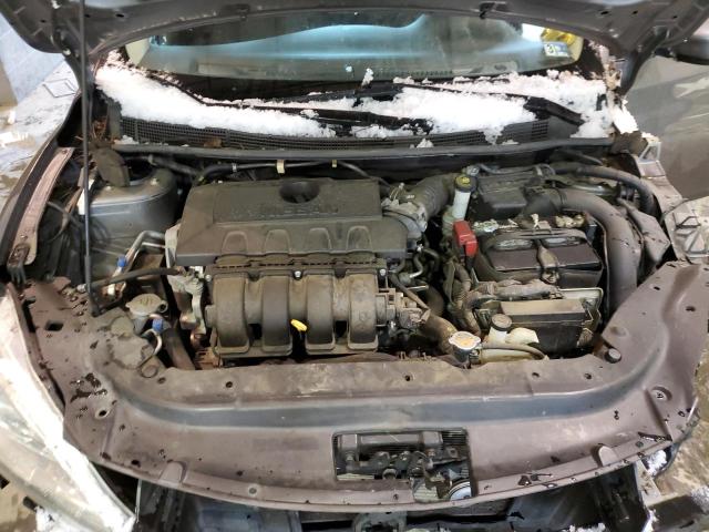 3N1AB7AP8FY373551 - 2015 NISSAN SENTRA S GRAY photo 11