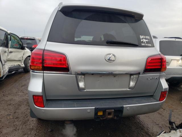 JTJHY7AX1B4072544 - 2011 LEXUS LX 570 SILVER photo 6