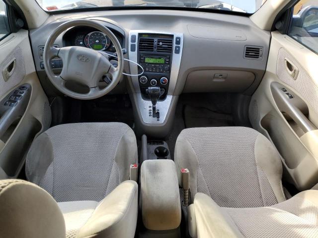 KM8JN12D58U839511 - 2008 HYUNDAI TUCSON SE SILVER photo 8