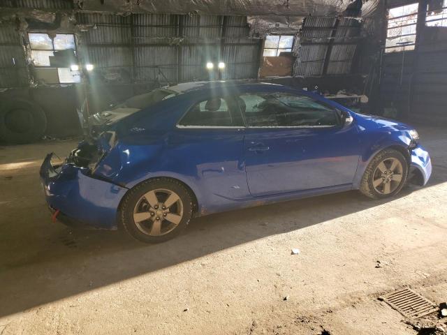 KNAFU6A21A5182889 - 2010 KIA FORTE EX BLUE photo 3