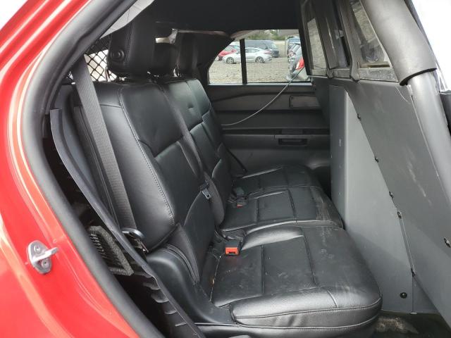 1FM5K8AC2LGC15541 - 2020 FORD EXPLORER POLICE INTERCEPTOR 红色 照片 10