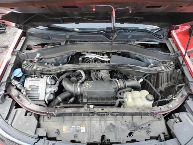 1FM5K8AC2LGC15541 - 2020 FORD EXPLORER POLICE INTERCEPTOR RED photo 11