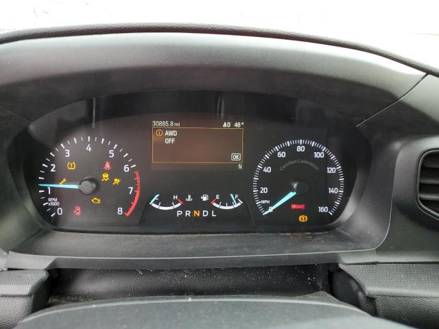 1FM5K8AC2LGC15541 - 2020 FORD EXPLORER POLICE INTERCEPTOR 红色 照片 9