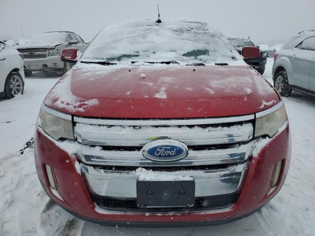 2FMDK4KC7BBA70487 - 2011 FORD EDGE LIMITED RED photo 5