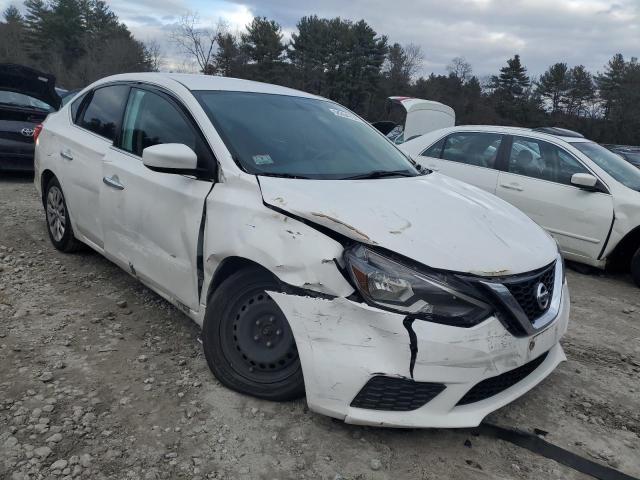 3N1AB7AP3GL672198 - 2016 NISSAN SENTRA S WHITE photo 4