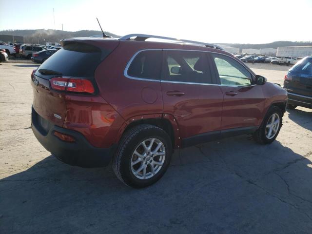 1C4PJLCB1FW553868 - 2015 JEEP CHEROKEE LATITUDE RED photo 3