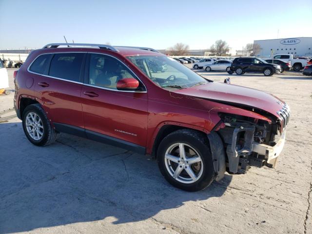 1C4PJLCB1FW553868 - 2015 JEEP CHEROKEE LATITUDE RED photo 4