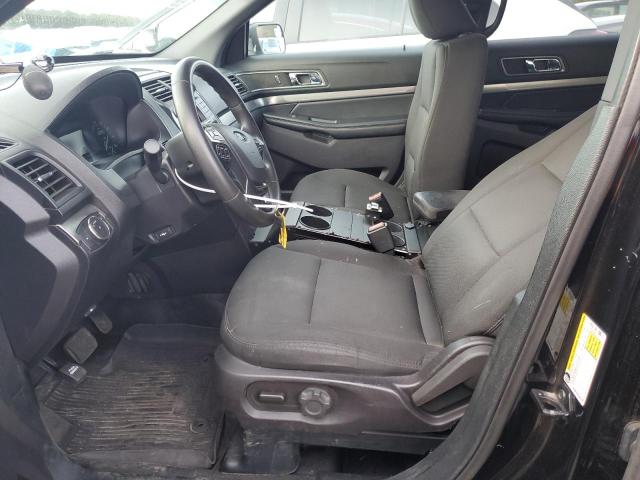 1FM5K8AR1JGC95321 - 2018 FORD EXPLORER POLICE INTERCEPTOR Սև լուսանկար 7
