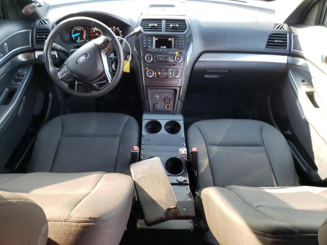 1FM5K8AR1JGC95321 - 2018 FORD EXPLORER POLICE INTERCEPTOR Սև լուսանկար 8