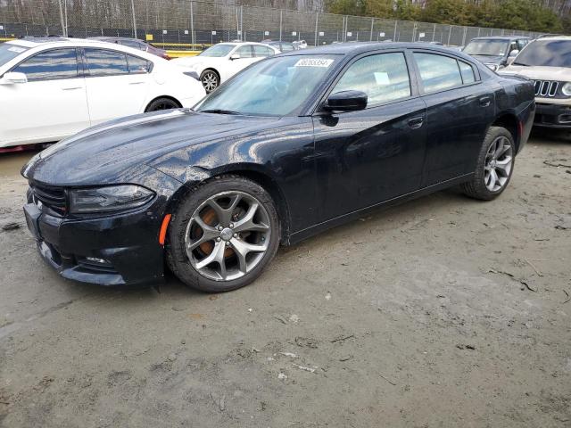 2C3CDXHGXGH327804 - 2016 DODGE CHARGER SXT BLACK photo 1