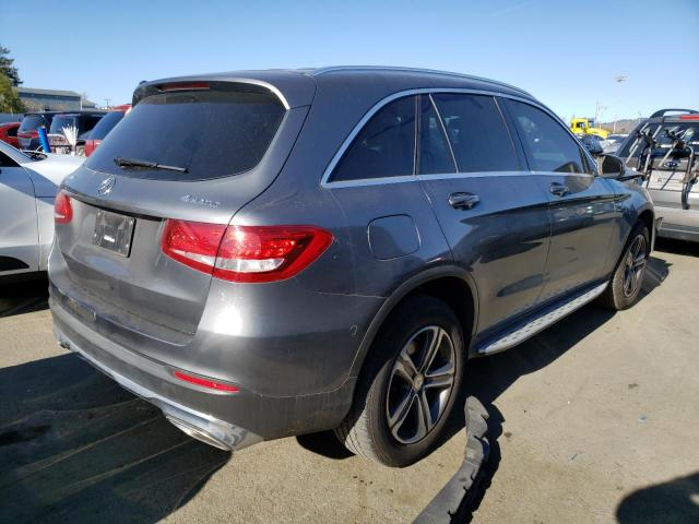 WDC0G4KB8GF009743 - 2016 MERCEDES-BENZ GLC 300 4MATIC GRAY photo 3