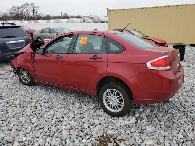 1FAHP35NX9W133661 - 2009 FORD FOCUS SE RED photo 2