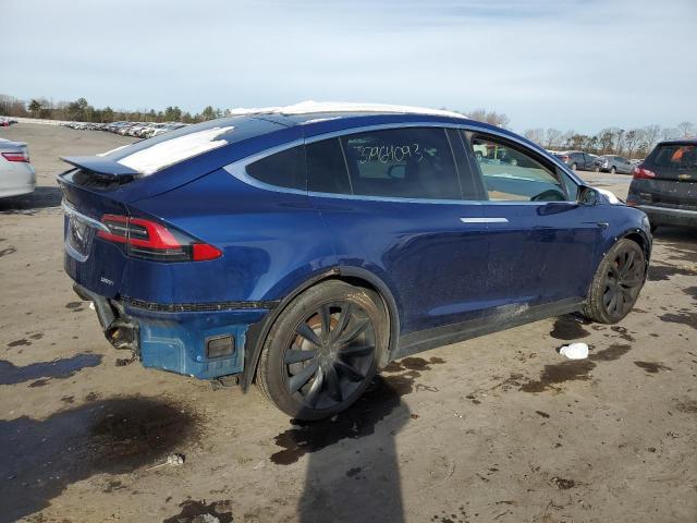 5YJXCDE2XKF151388 - 2019 TESLA MODEL X BLUE photo 3