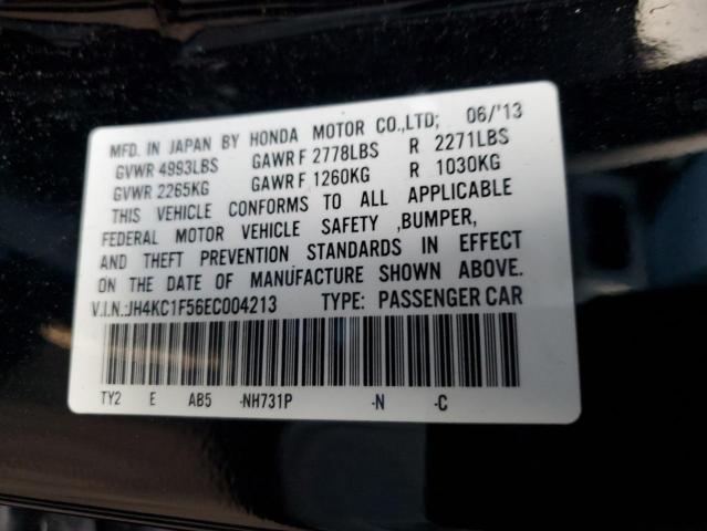 JH4KC1F56EC004213 - 2014 ACURA RLX TECH BLACK photo 13