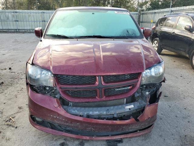 2C4RDGEGXHR666892 - 2017 DODGE GRAND CARA GT MAROON photo 5