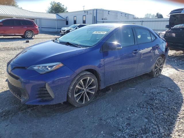 5YFBURHE0HP656668 - 2017 TOYOTA COROLLA L BLUE photo 1