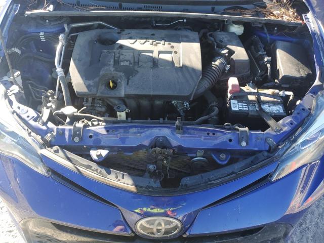 5YFBURHE0HP656668 - 2017 TOYOTA COROLLA L BLUE photo 11