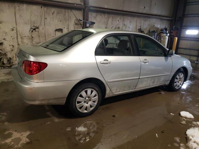 JTDBR38E942019365 - 2004 TOYOTA COROLLA CE SILVER photo 3