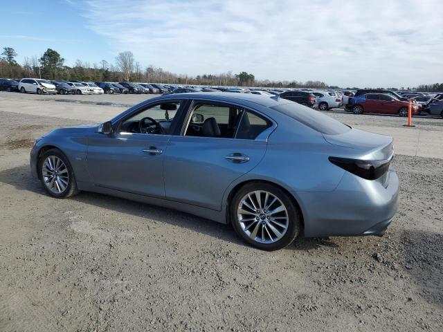 JN1EV7AP4JM364088 - 2018 INFINITI Q50 LUXE BLUE photo 2