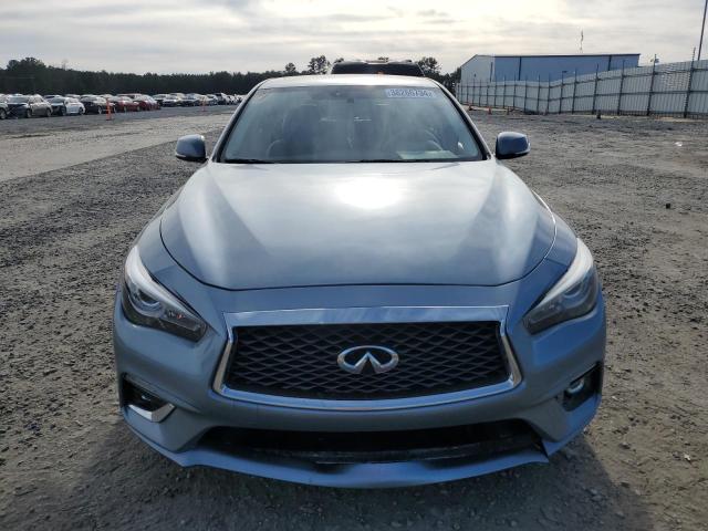 JN1EV7AP4JM364088 - 2018 INFINITI Q50 LUXE BLUE photo 5