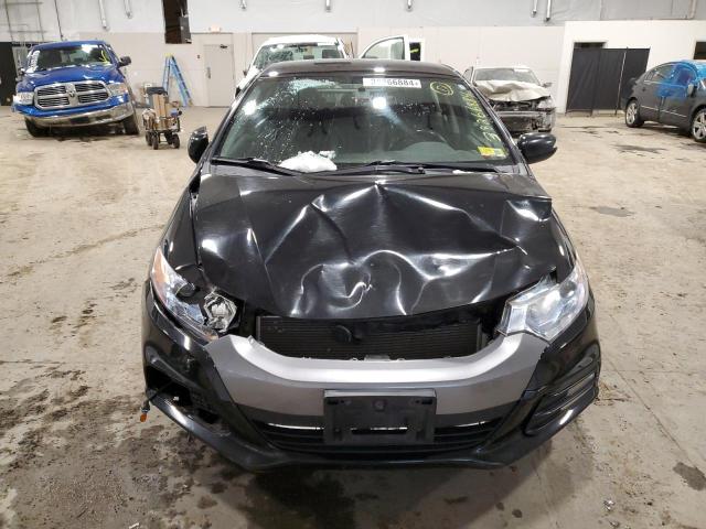 JHMZE2H77CS005676 - 2012 HONDA INSIGHT EX BLACK photo 5