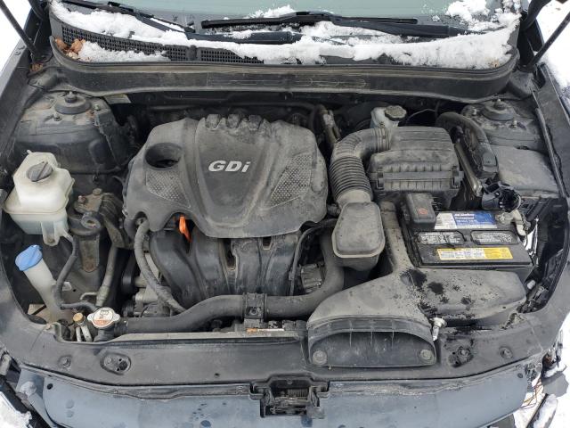 5NPEB4ACXDH739787 - 2013 HYUNDAI SONATA GLS BLUE photo 11