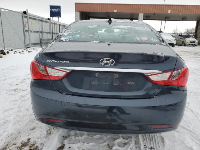 5NPEB4ACXDH739787 - 2013 HYUNDAI SONATA GLS BLUE photo 6