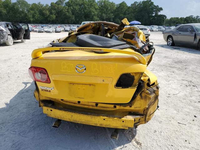 1YVHP80D535M29474 - 2003 MAZDA 6 S YELLOW photo 6