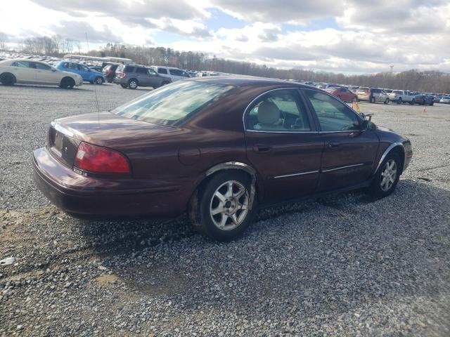 1MEHM55S91A603019 - 2001 MERCURY SABLE LS PREMIUM BURGUNDY photo 3