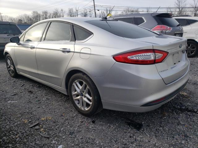 3FA6P0H74ER127435 - 2014 FORD FUSION SE SILVER photo 2