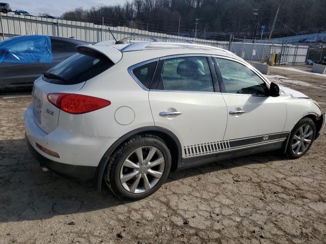 JNKAJ09F98M360525 - 2008 INFINITI EX35 BASE WHITE photo 3