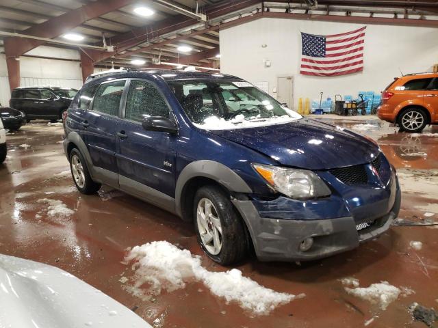 5Y2SL62823Z437083 - 2003 PONTIAC VIBE BLUE photo 4