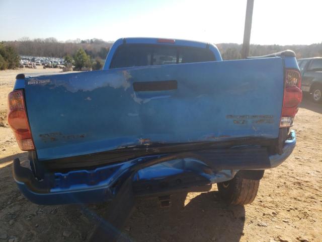 5TEKU72N98Z540795 - 2008 TOYOTA TACOMA DOUBLE CAB PRERUNNER LONG BED BLUE photo 6