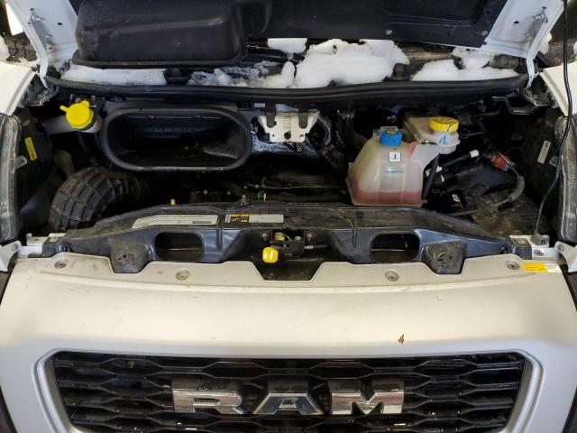 3C6LRVDG5NE113830 - 2022 RAM PROMASTER 2500 HIGH WHITE photo 12