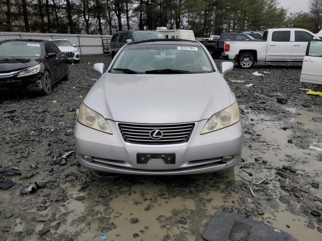 JTHBJ46G772129240 - 2007 LEXUS ES 350 SILVER photo 5