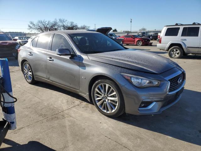 JN1EV7AP2JM361786 - 2018 INFINITI Q50 LUXE GRAY photo 4