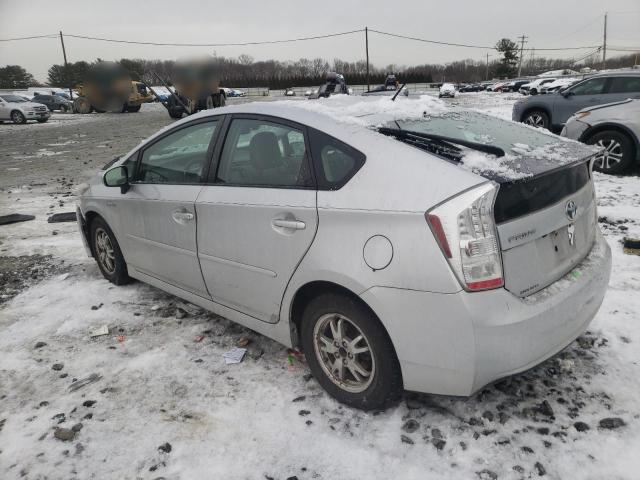 JTDKN3DU1A1205296 - 2010 TOYOTA PRIUS SILVER photo 2