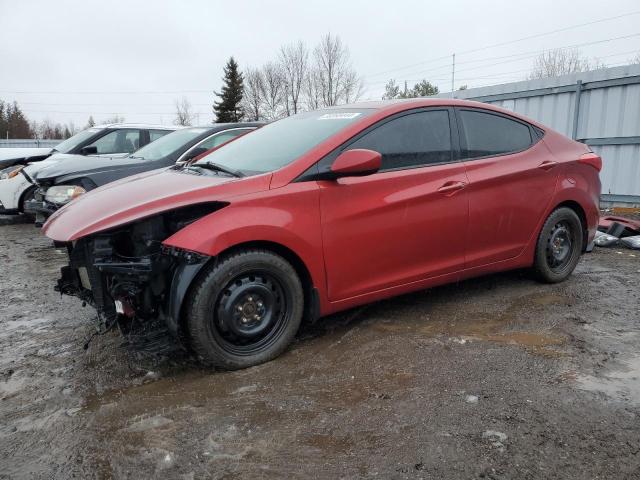 5NPDH4AE5DH314571 - 2013 HYUNDAI ELANTRA GLS RED photo 1