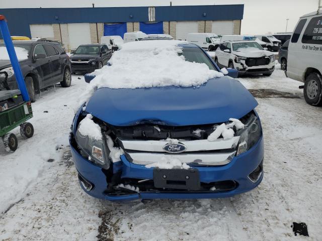 3FAHP0JA7BR341863 - 2011 FORD FUSION SEL BLUE photo 5