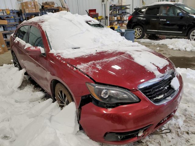 1C3CCBCG3DN602705 - 2013 CHRYSLER 200 LIMITED RED photo 4