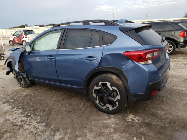 JF2GTHMC4MH314767 - 2021 SUBARU CROSSTREK LIMITED BLUE photo 2