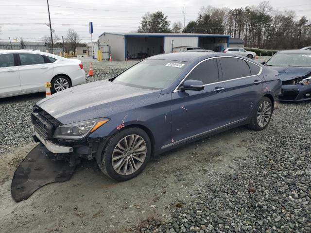 KMHGN4JE7FU045385 - 2015 HYUNDAI GENESIS 3.8L BLUE photo 1