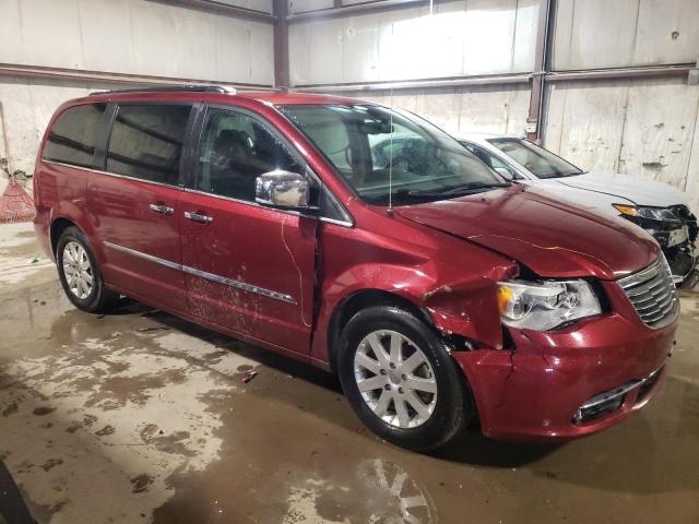 2C4RC1CG3CR376683 - 2012 CHRYSLER TOWN & COU TOURING L BURGUNDY photo 4