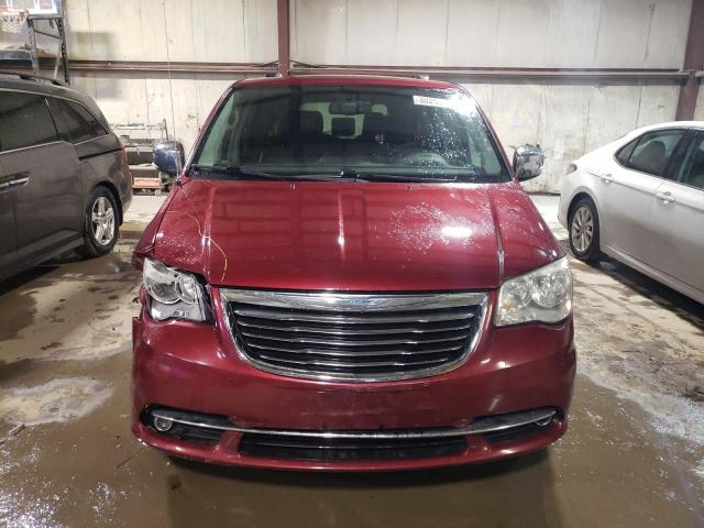 2C4RC1CG3CR376683 - 2012 CHRYSLER TOWN & COU TOURING L BURGUNDY photo 5