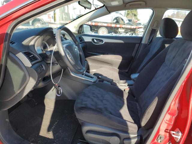 3N1AB7AP3DL692267 - 2013 NISSAN SENTRA S RED photo 7