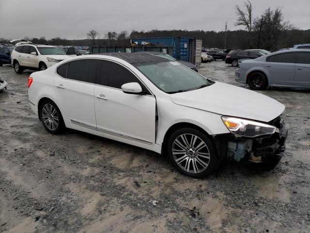 KNALN4D7XG5213593 - 2016 KIA CADENZA LUXURY WHITE photo 4