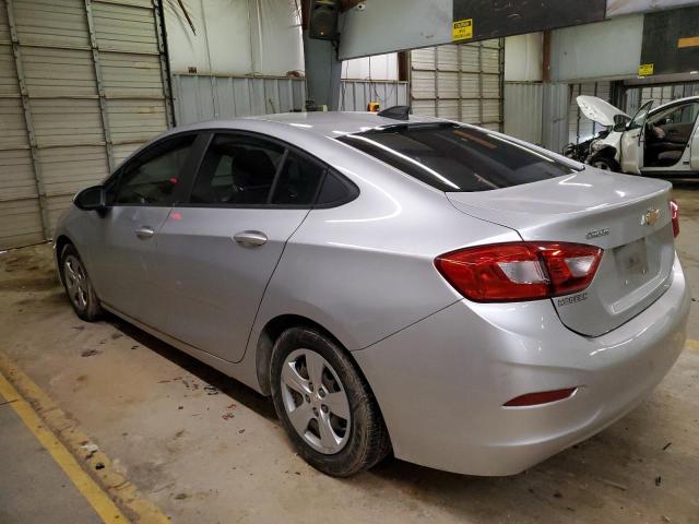 1G1BC5SM9J7238007 - 2018 CHEVROLET CRUZE LS SILVER photo 2