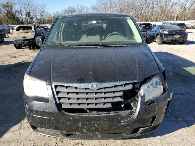 2A8HR44H58R748589 - 2008 CHRYSLER TOWN & COU LX BLACK photo 5