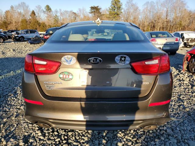 5XXGM4A72FG395764 - 2015 KIA OPTIMA LX BROWN photo 6