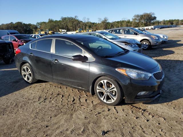 KNAFX4A87G5518263 - 2016 KIA FORTE EX BLACK photo 4